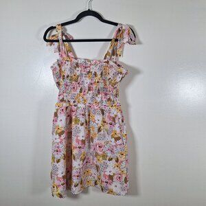 As You Wish floral dress XL hippie 60s